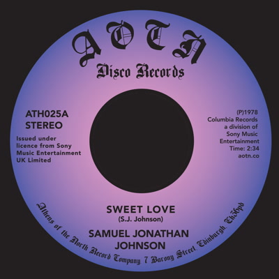 Samuel Jonathan Johnson/SWEET LOVE 7"