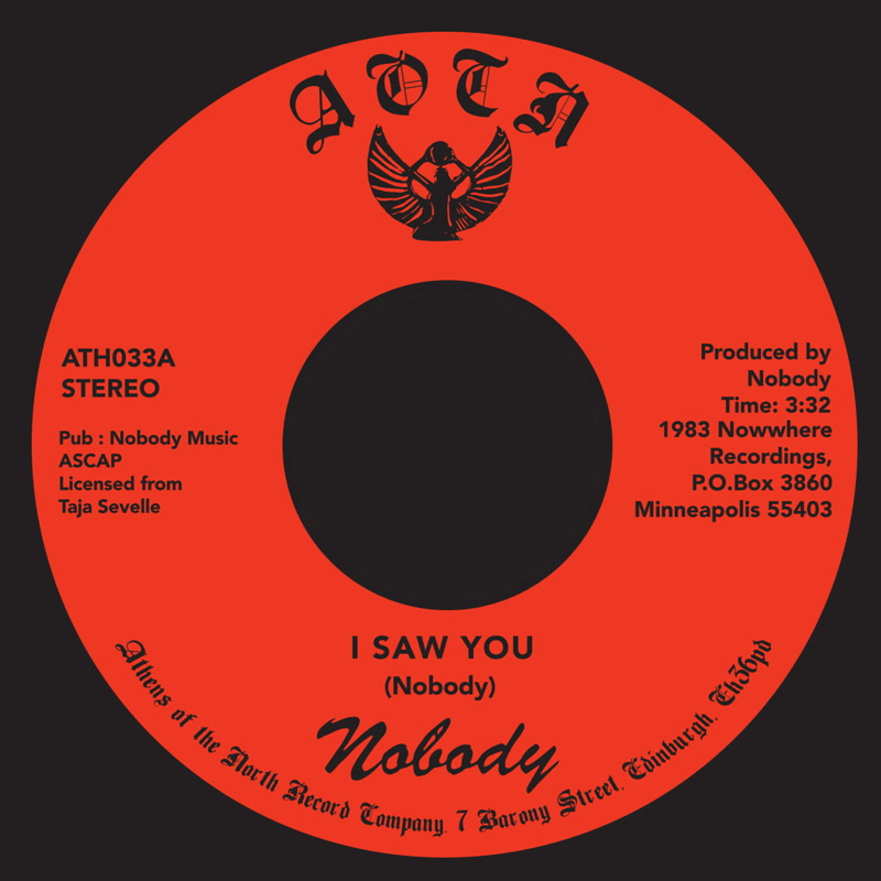 Nobody/I SAW YOU 7"