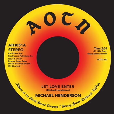 Michael Henderson/LET LOVE ENTER 7"