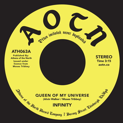 Infinity/QUEEN OF MY UNIVERSE 7"