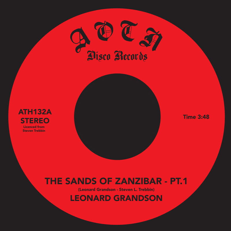 Leonard Grandson/THE SANDS OF ZANZIBAR 7"