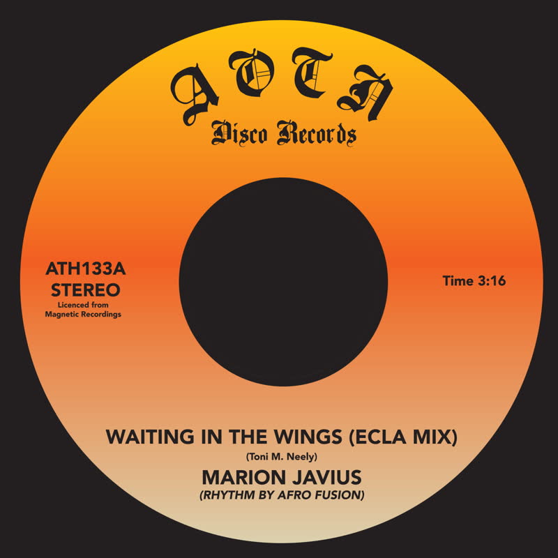 Marion Javius/WAITING IN THE WINGS 7"