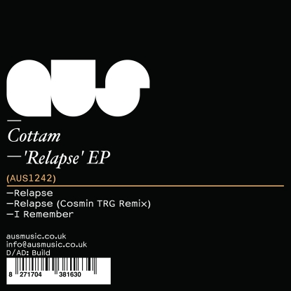 Cottam/RELAPSE EP-COSMIN TRG REMIX 12"