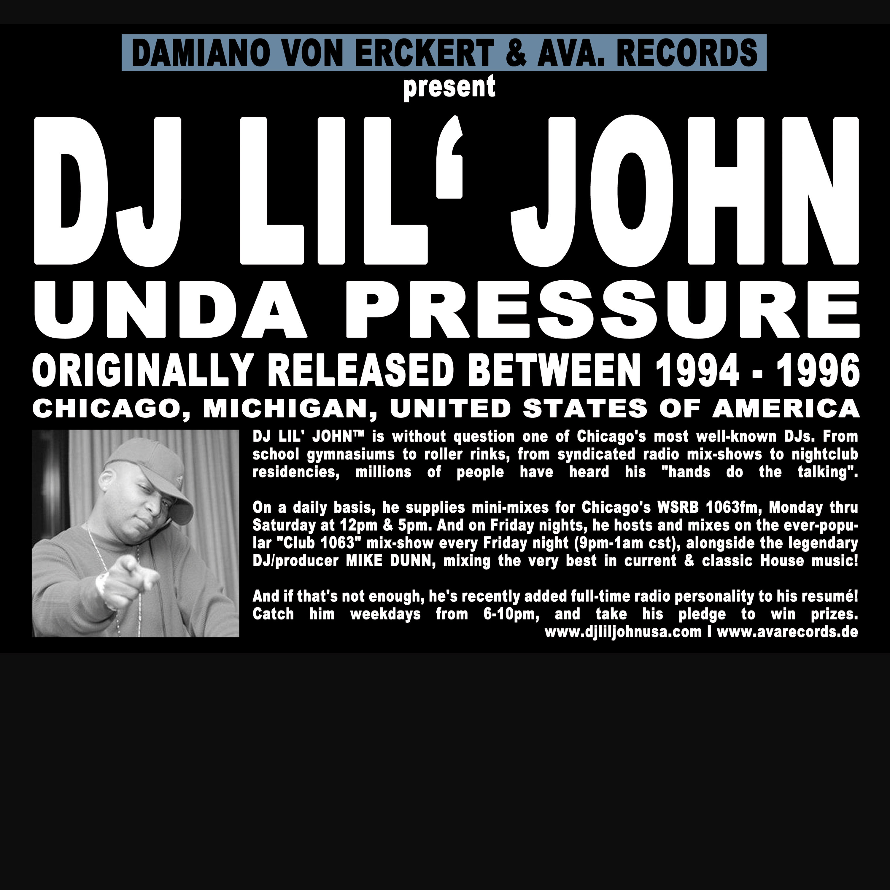 DJ Lil' John/UNDA PRESSURE 12"