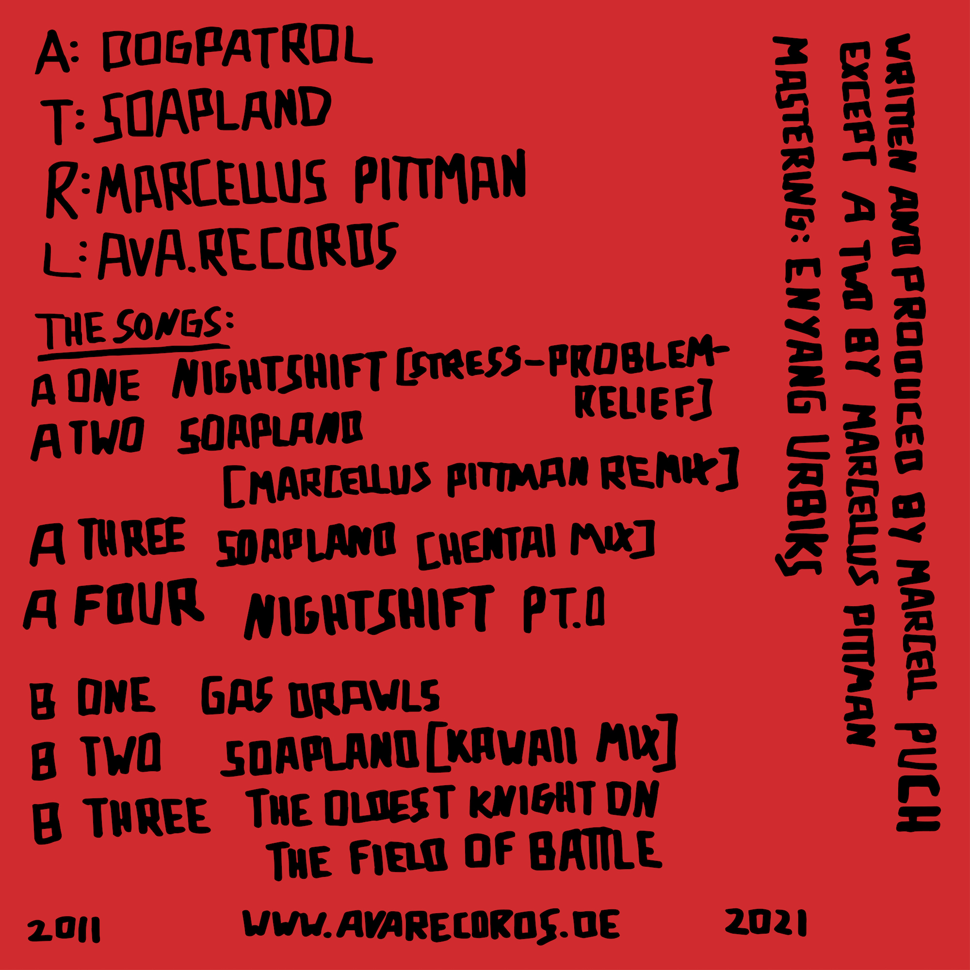 Dogpatrol/SOAPLAND EP 12"