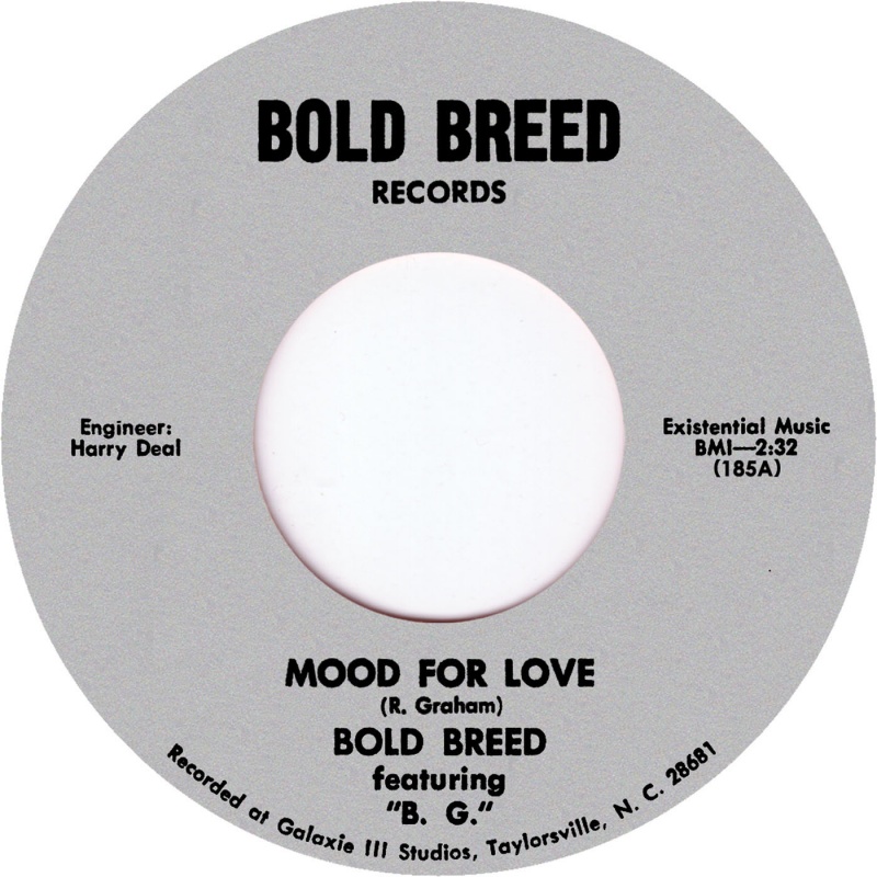 Bold Breed/MOOD FOR LOVE 7"
