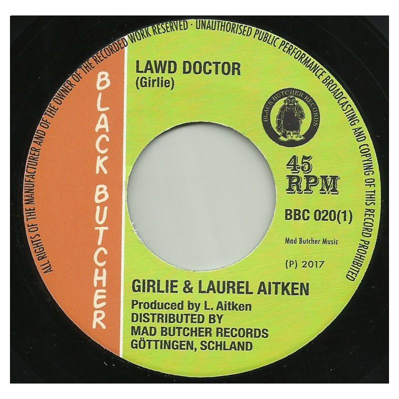 Laurel Aitken & Girlie/LAWD DOCTOR 7"