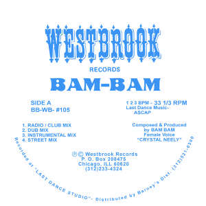 Bam-Bam/GIVE IT TO ME 12"