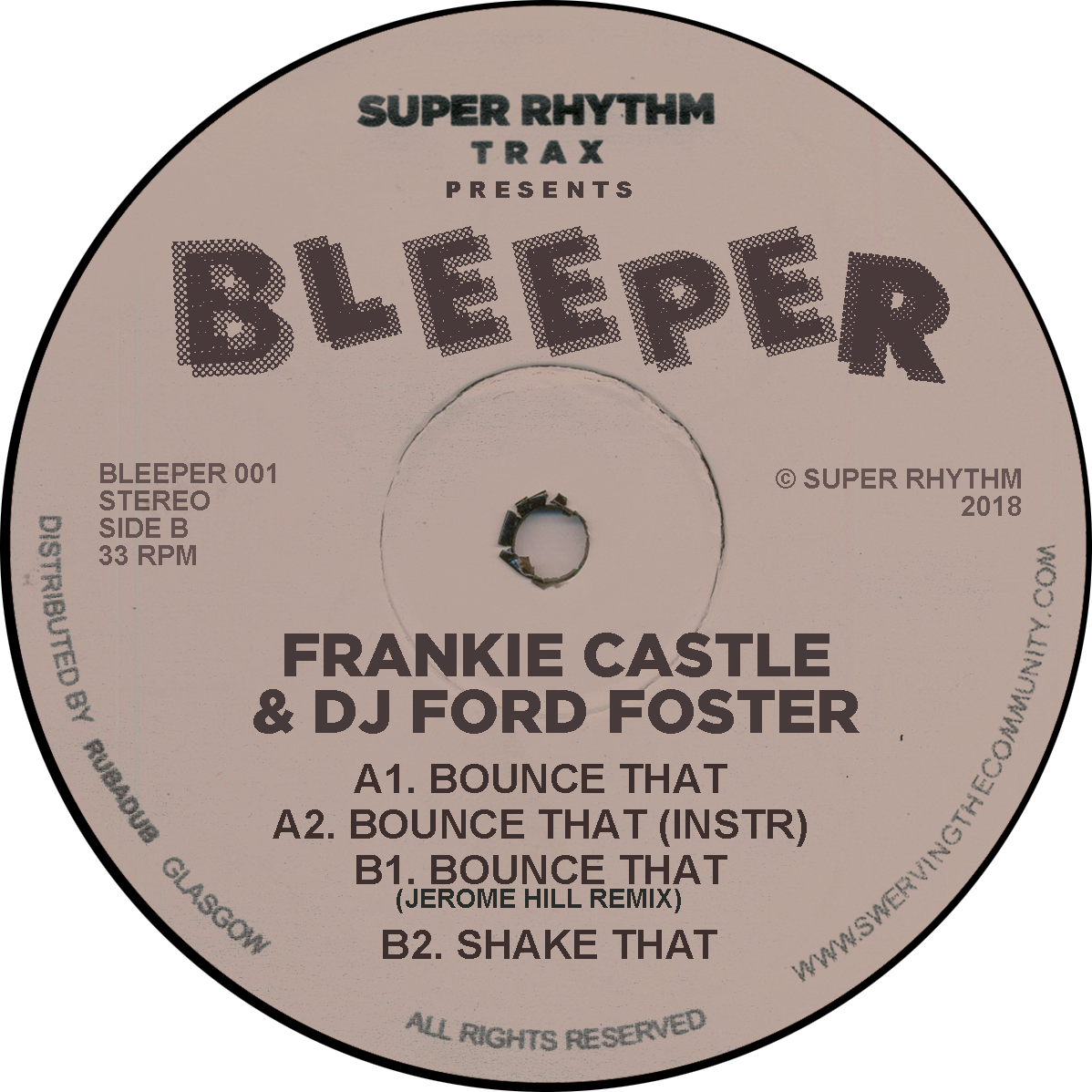 Frankie Castle & DJ F.F./BOUNCE THAT 12"