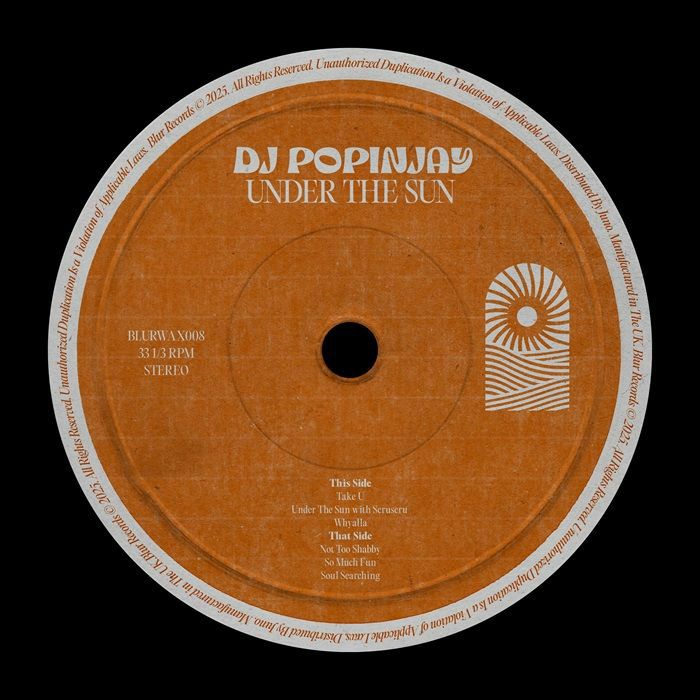 DJ Popinjay/UNDER THE SUN EP 12"