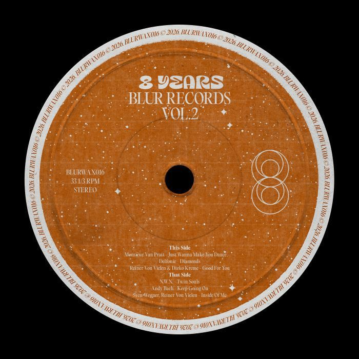 Various/8 YEARS BLUR RECORDS VOL 2 12"