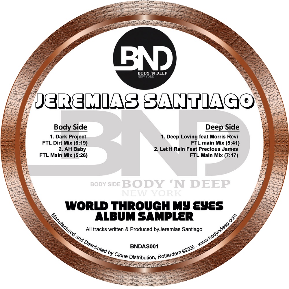 Jeremias Santiago/WORLD THROUGH MY EYES ALBUM SAMPLER 12"