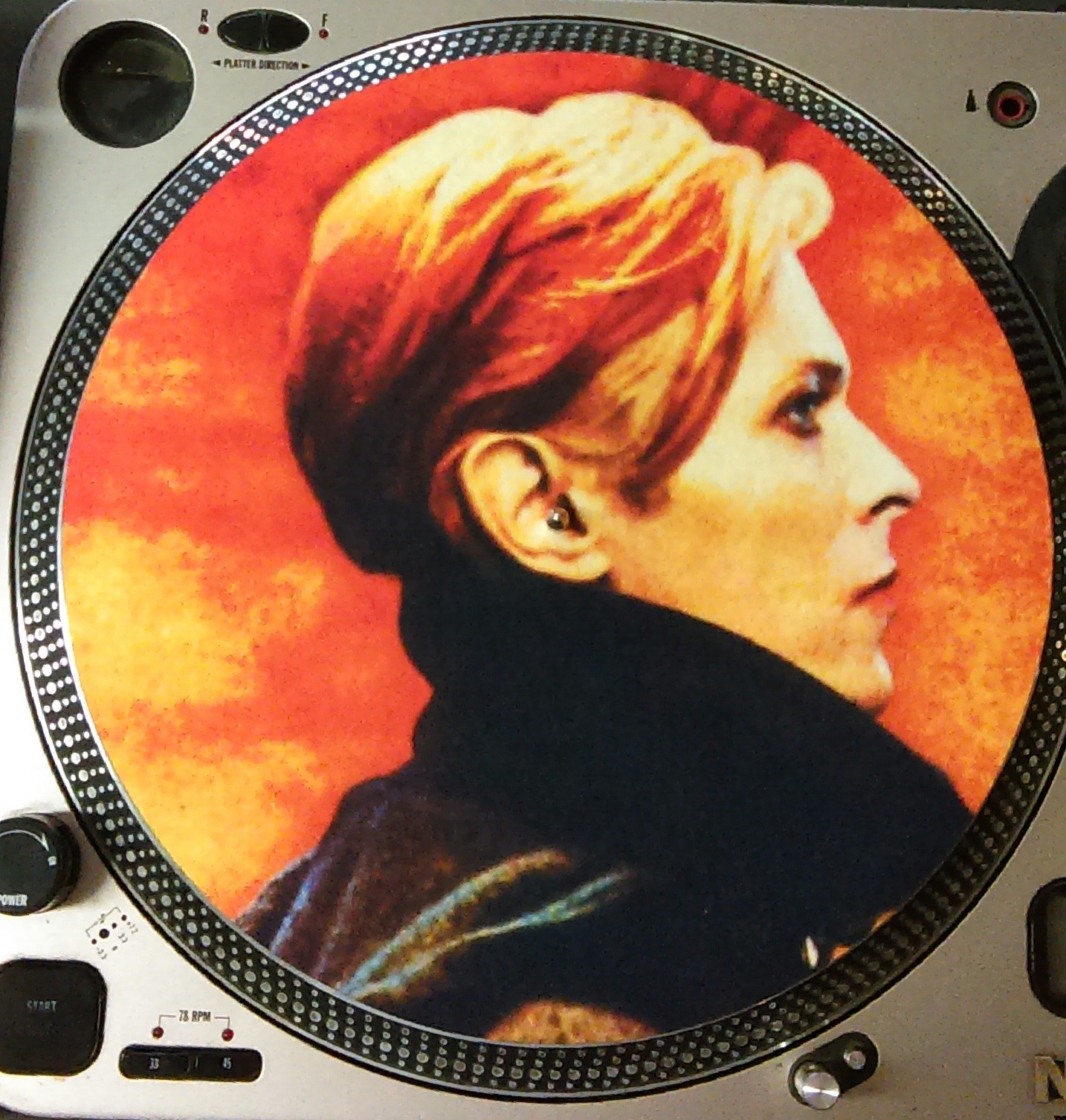 David Bowie/LOW LP SLIPMAT