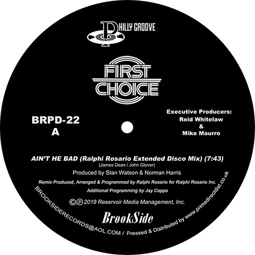 First Choice/AIN'T HE BAD (RR MIXES) 12"
