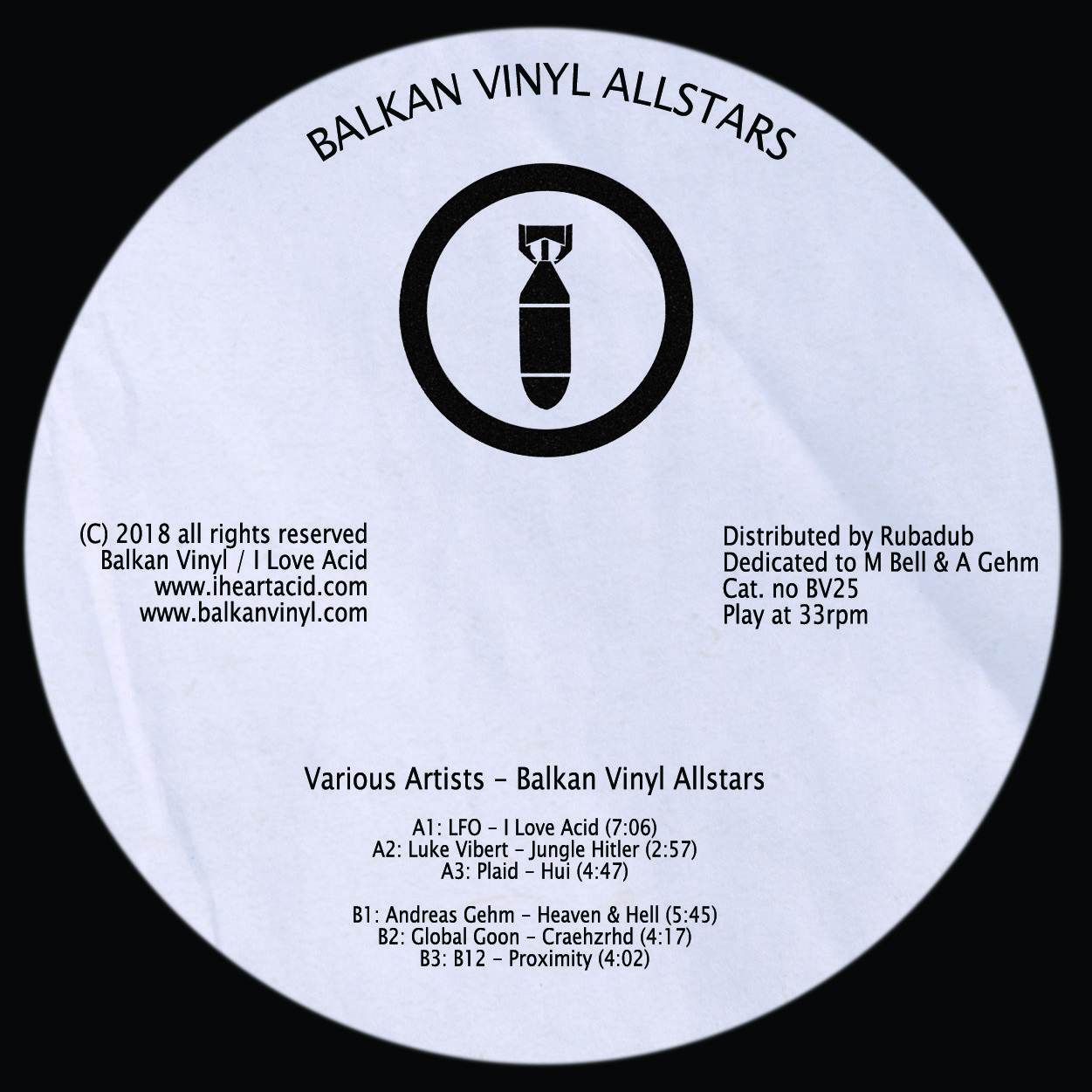 Various/BALKAN VINYL ALLSTARS 12"