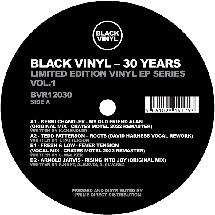 Various/BLACK VINYL: 30 YEARS VOL 1 12"