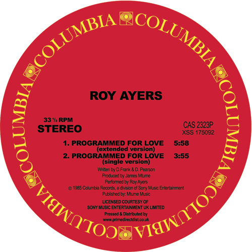 Roy Ayers/PROGRAMMED FOR LOVE 12"