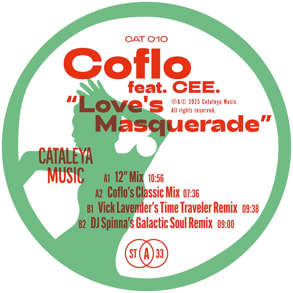 Coflo/LOVE'S MASQUERADE (DJ SPINNA REMIX) 12"