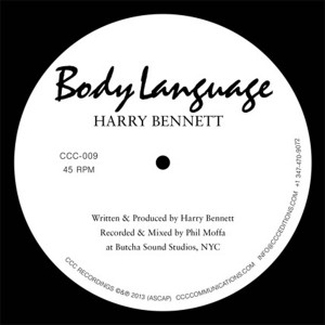 Harry Bennett/BODY LANGUAGE 12"