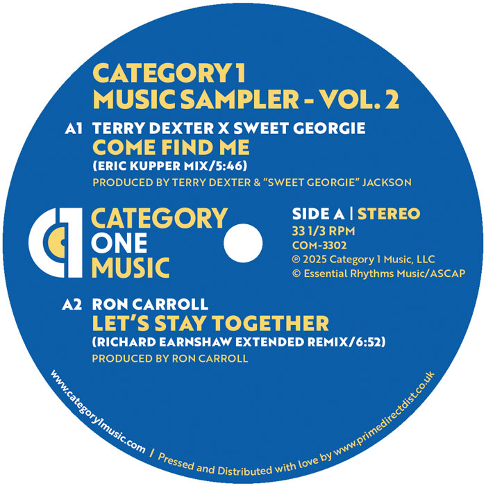 Various/CATEGORY 1 MUSIC SAMPLER VOL. 2 12"
