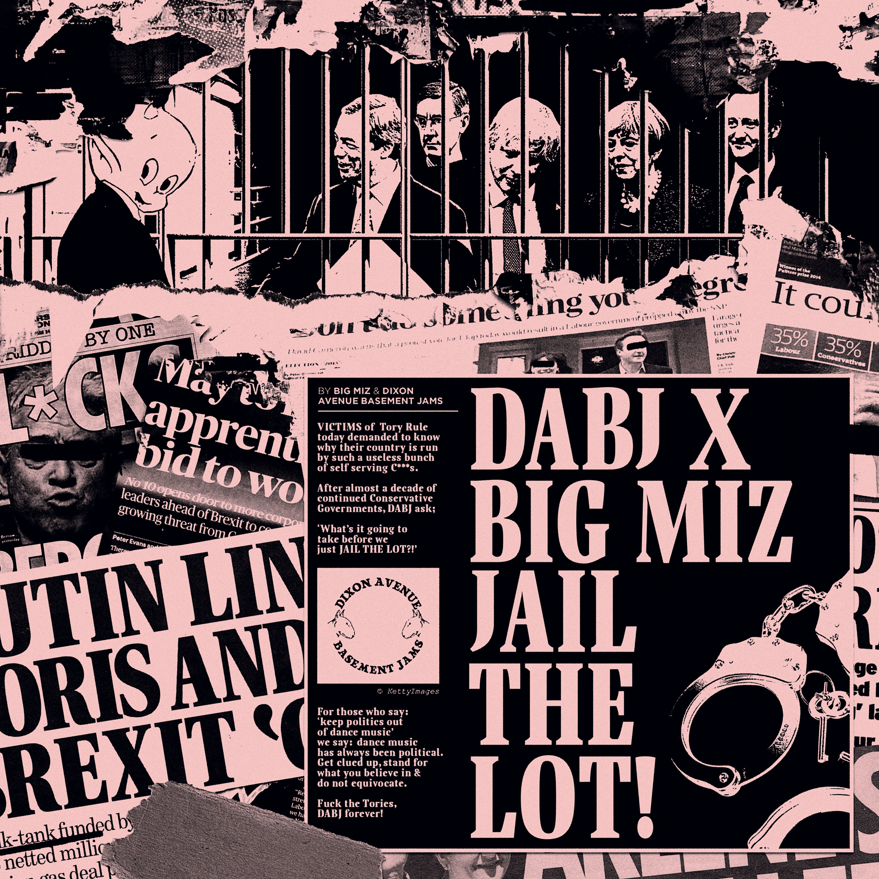 DABJ x Big Miz/JAIL THE LOT! EP 12"