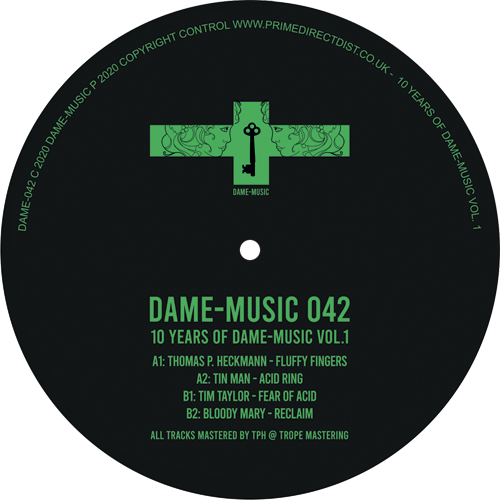 Various/10 YEARS OF DAME-MUSIC VOL 1 12"