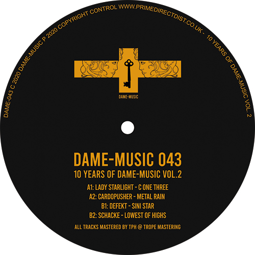 Various/10 YEARS OF DAME-MUSIC VOL 2 12"