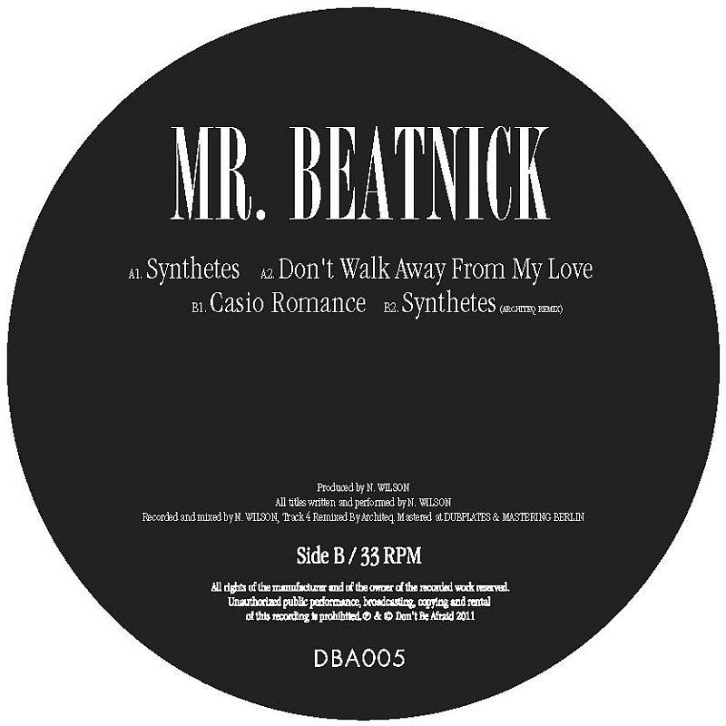Mr. Beatnick/SYNTHETES  12"