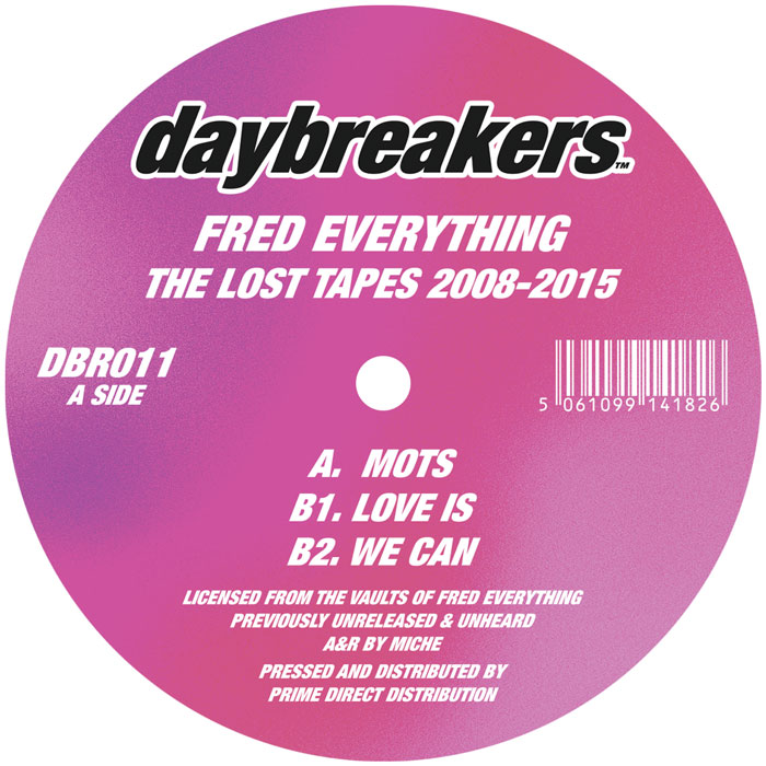 Fred Everything/LOST TAPES 2008-2015 12"