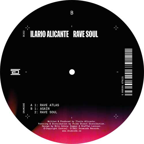 Ilario Alicante/RAVE SOUL 12"