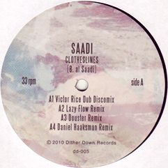 Saadi/CLOTHESLINES REMIXES 12"