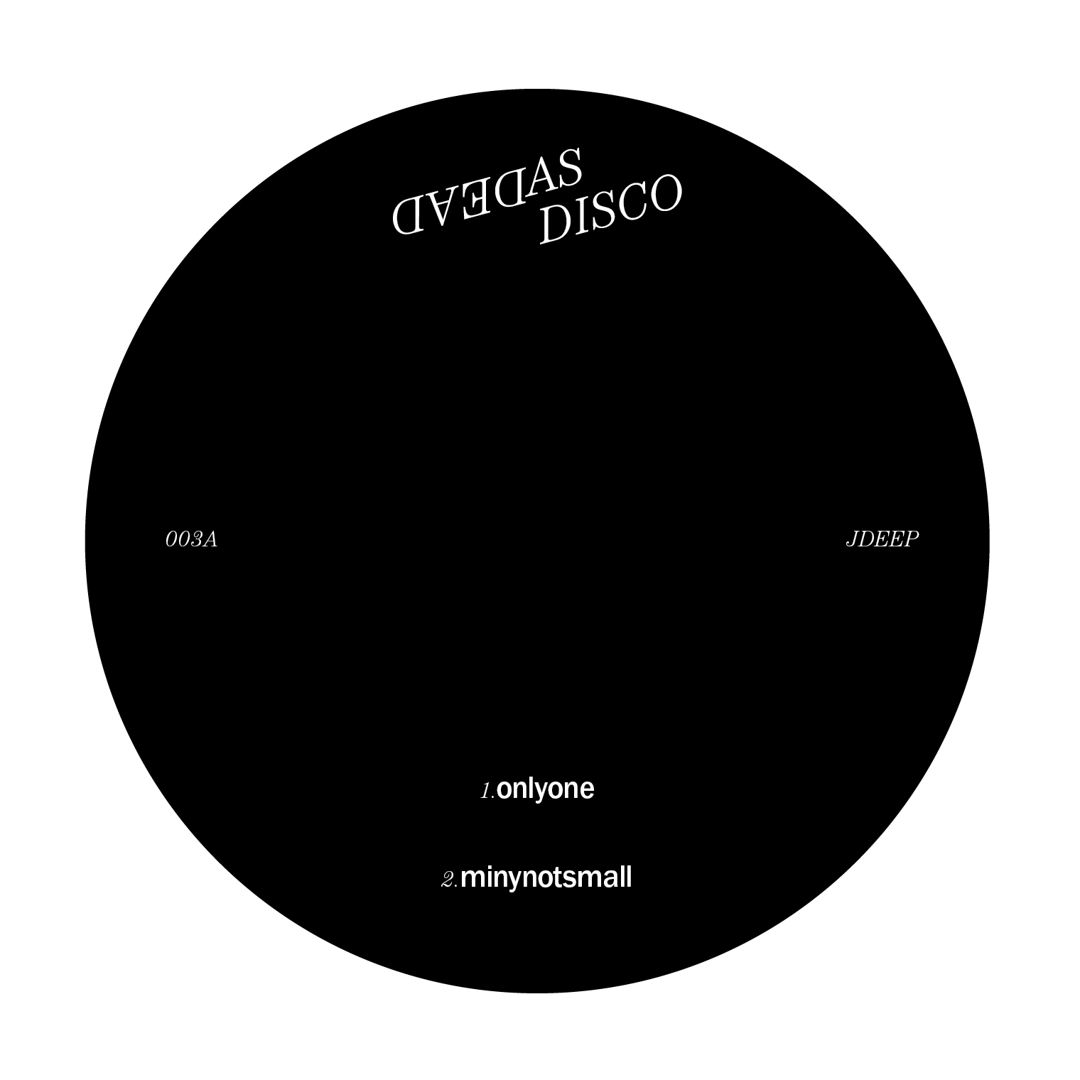 JDeep & DCastillo/DEAD AS DISCO EP#3 12"