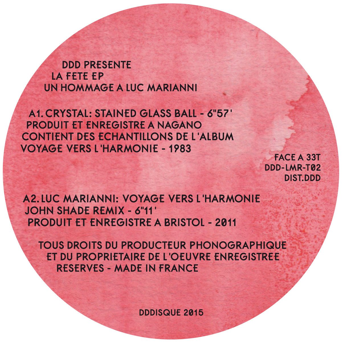 Luc Marianni/VOYAGE... (TIN MAN RMX) 12"