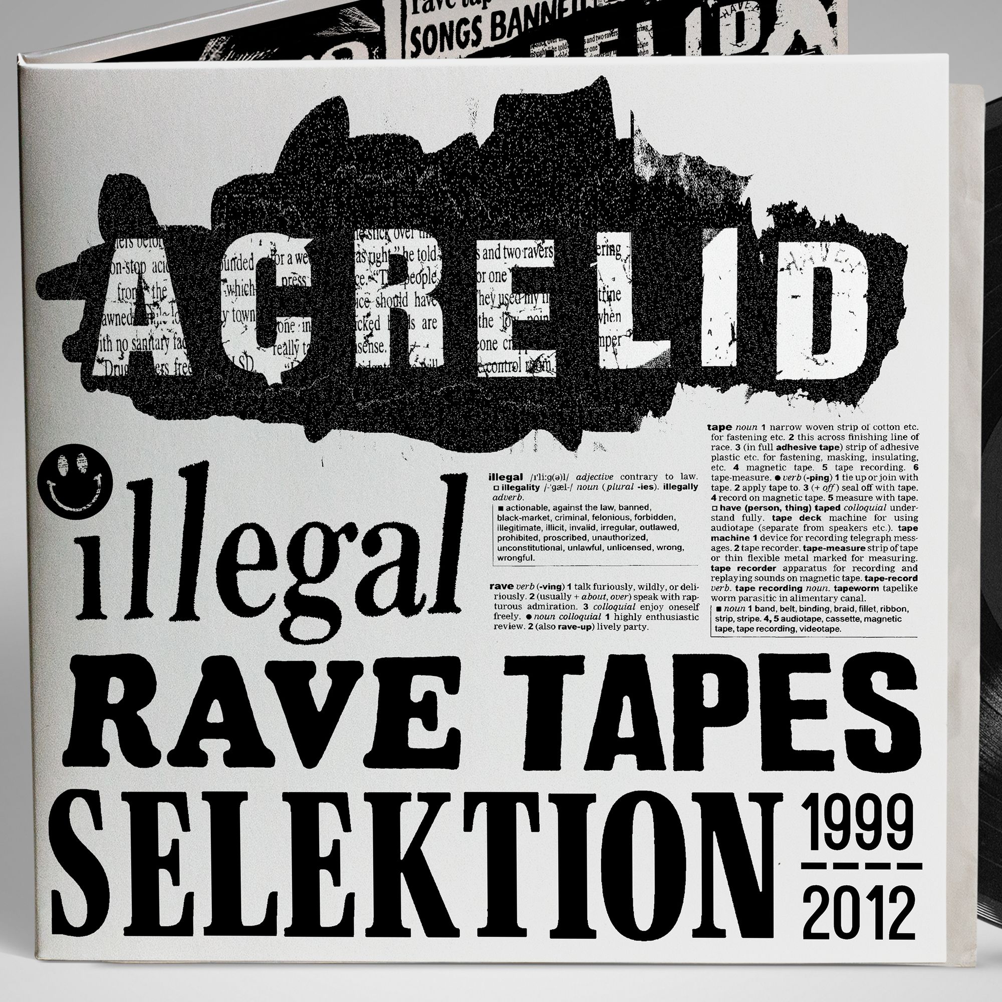 Acrelid/ILLEGAL RAVE TAPES 1999-2012 DLP