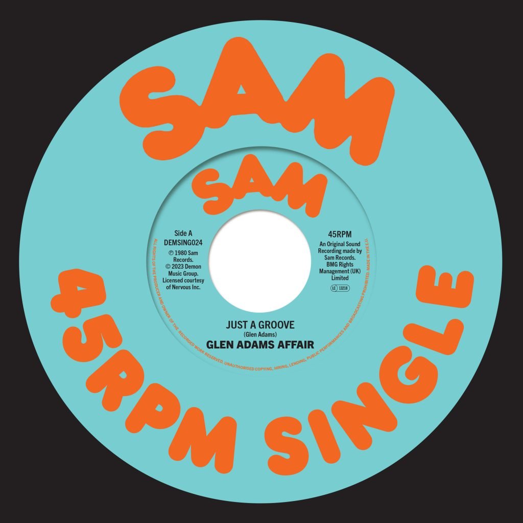 Glen Adams/JUST A GROOVE 7"