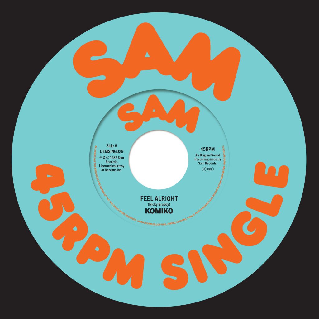 Komiko/FEEL ALRIGHT 7"