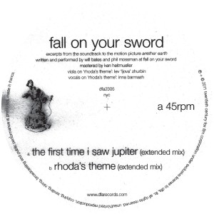 Fall On Your Sword/FIRST TIME I SAW..12"