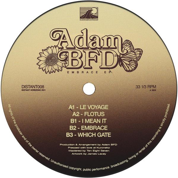 Adam BFD/EMBRACE EP 12"