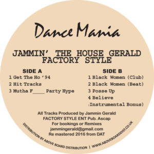 Jammin' Gerald/FACTORY STYLE 12"