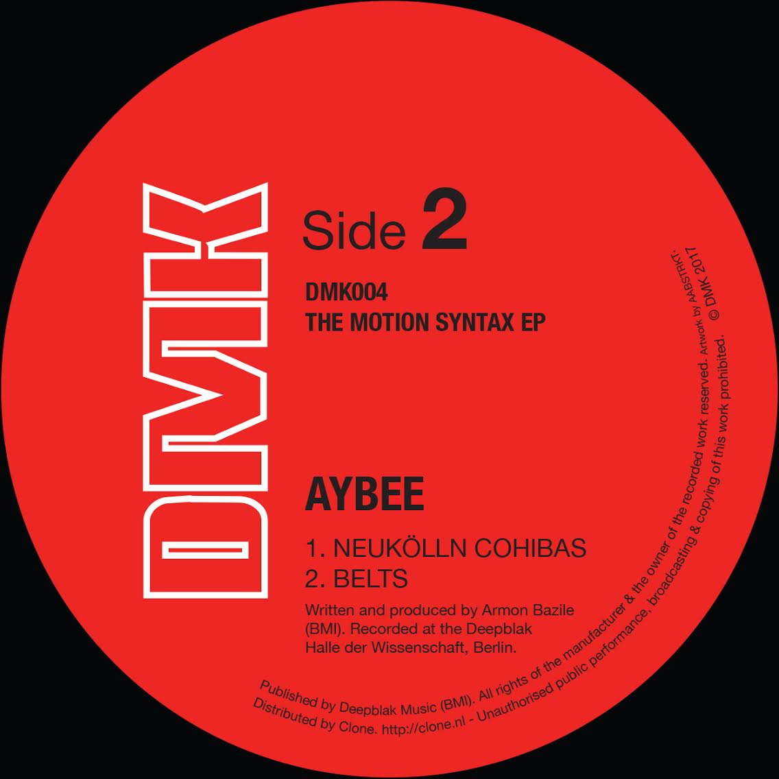 Aybee/THE MOTION SYNTAX EP 12"