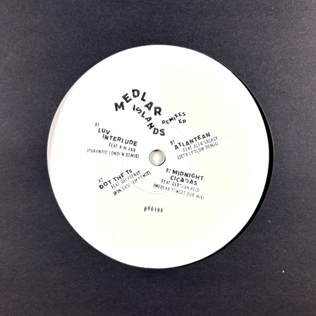 Medlar/ISLANDS: REMIXES EP 12"