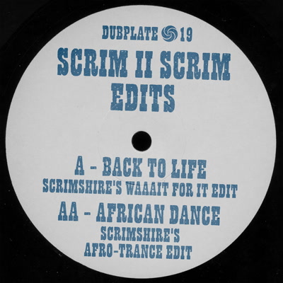 Scrimshire/SCRIM II SCRIM EDITS 12"