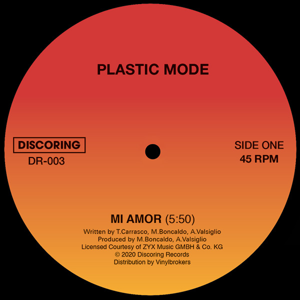 Plastic Mode/MI AMOR 12"