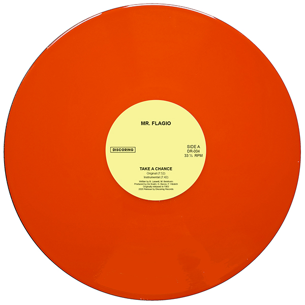 Mr. Flagio/TAKE A CHANCE (RED VINYL) 12"