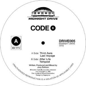 Code 6 (aka Joey Beltram)/THIRD AURA 12"