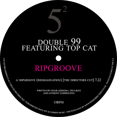 Double 99/RIPGROOVE (25TH ANNIV) D12"