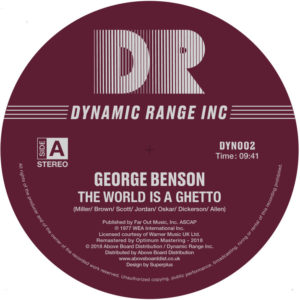 George Benson/THE WORLD IS A GHETTO 12"
