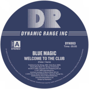 Blue Magic/WELCOME TO THE CLUB 12"