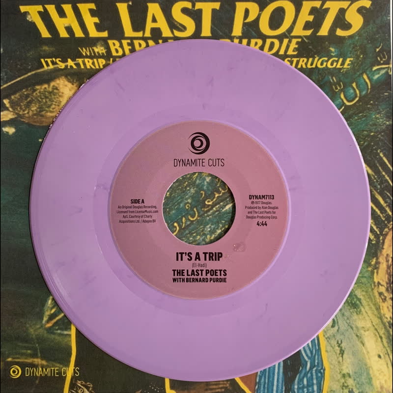 Last Poets/IT'S A TRIP (LAVENDER) 7"