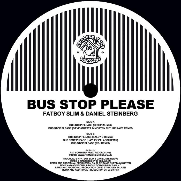 Fatboy Slim/BUS STOP PLEASE RMX'S 12"